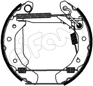 Brake Shoe Set (151-185)