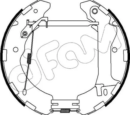 Brake Shoe Set (151-494)