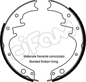 Brake Shoe Set (153-348)