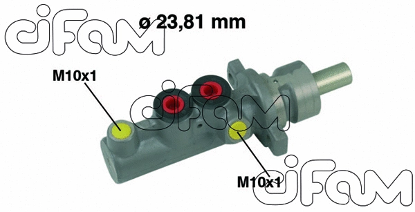 Brake Master Cylinder (202-544)
