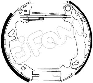 Brake Shoe Set (151-199)
