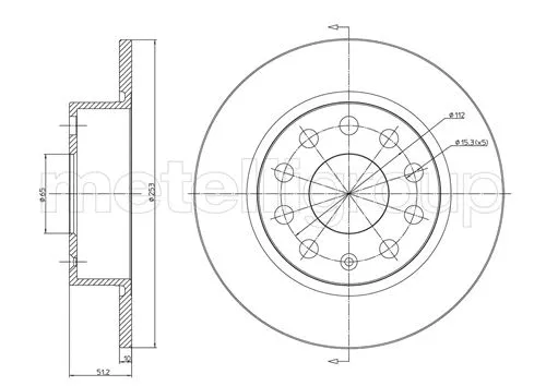 Brake Disc (800-724C)