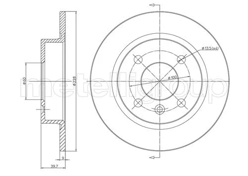 Brake Disc (800-309)
