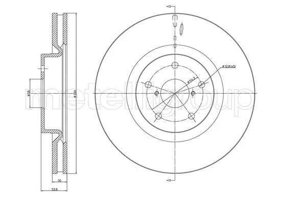 Brake Disc (800-1746C)
