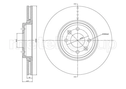 Brake Disc (800-829C)