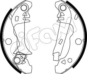 Brake Shoe Set (153-339Y)