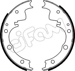 Brake Shoe Set (153-139)