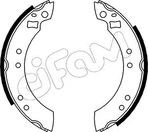 Brake Shoe Set (153-103)