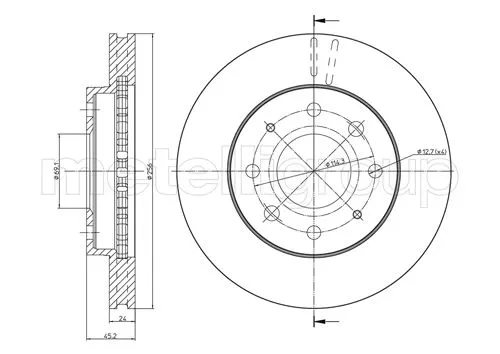 Brake Disc (800-652)