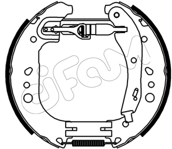 Brake Shoe Set (151-546)