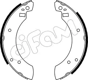 Brake Shoe Set (153-104)