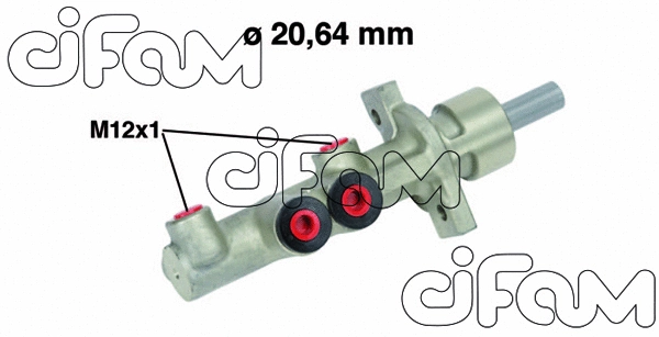 Brake Master Cylinder (202-741)