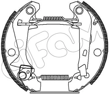 Brake Shoe Set (151-371)