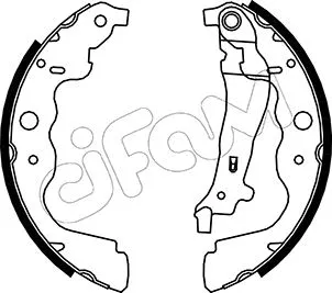 Brake Shoe Set (153-365)