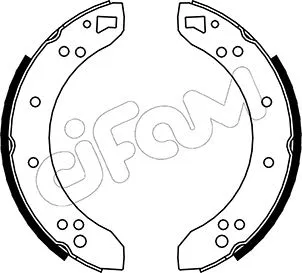 Brake Shoe Set (153-101)