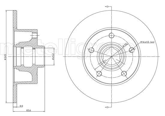 Brake Disc (800-394)
