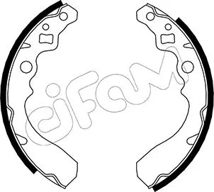 Brake Shoe Set (153-034)