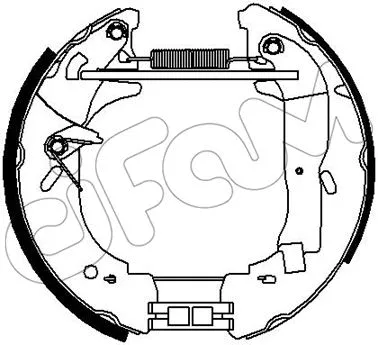 Brake Shoe Set (151-302)