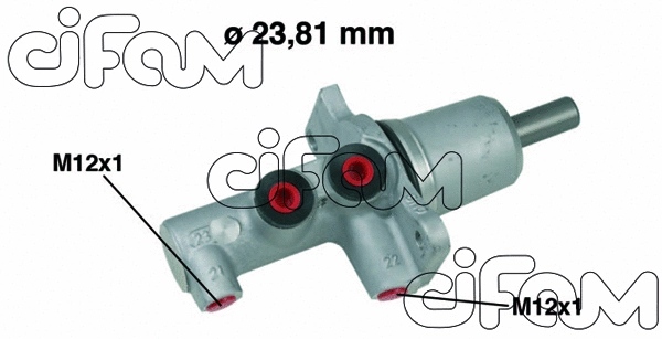 Brake Master Cylinder (202-617)