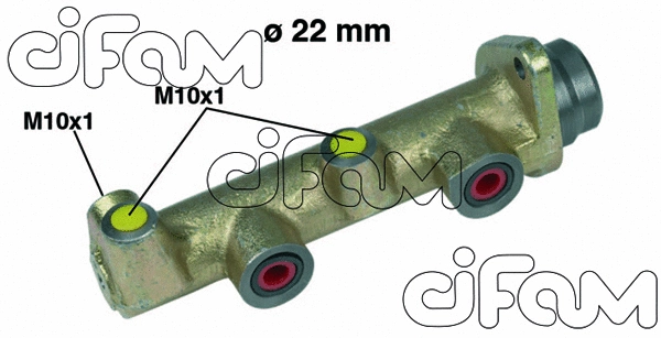 Brake Master Cylinder (202-134)