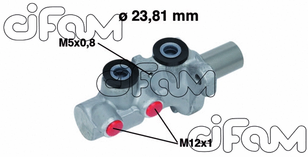 Brake Master Cylinder (202-746)