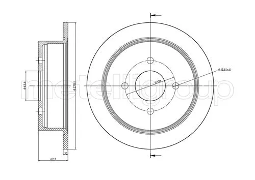 Brake Disc (800-649)