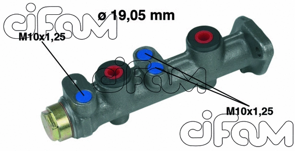 Brake Master Cylinder (202-019)
