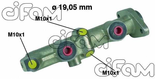 Brake Master Cylinder (202-075)