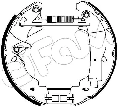 Brake Shoe Set (151-309)