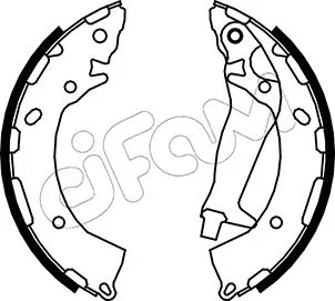 Brake Shoe Set (153-189)