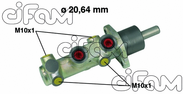 Brake Master Cylinder (202-525)