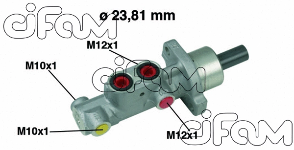 Brake Master Cylinder (202-631)