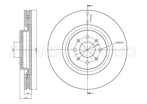 Brake Disc (800-907C)