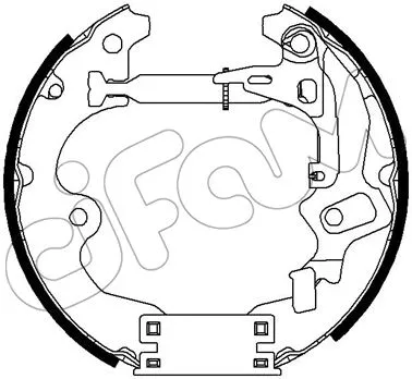 Brake Shoe Set (151-294)