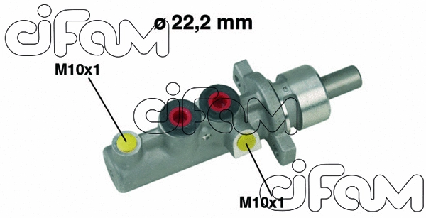 Brake Master Cylinder (202-348)