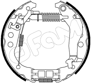 Brake Shoe Set (151-204)