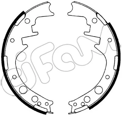 Brake Shoe Set (153-412)