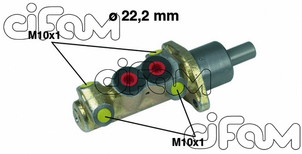 Brake Master Cylinder (202-196)