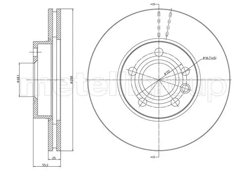Brake Disc (800-403C)