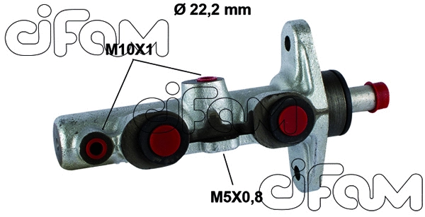 Brake Master Cylinder (202-499)