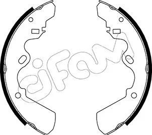 Brake Shoe Set (153-190)