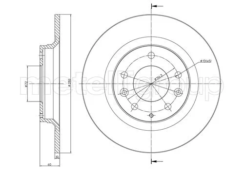 Brake Disc (800-622C)