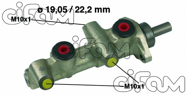 Brake Master Cylinder (202-197)