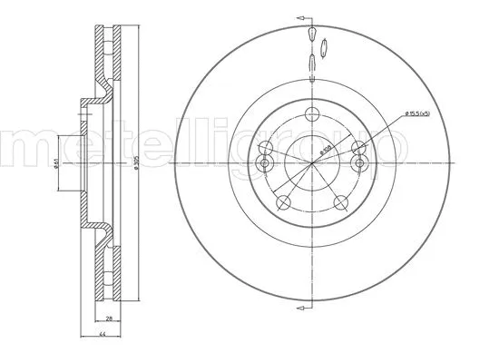 Brake Disc (800-678)
