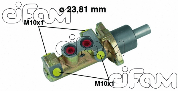 Brake Master Cylinder (202-325)