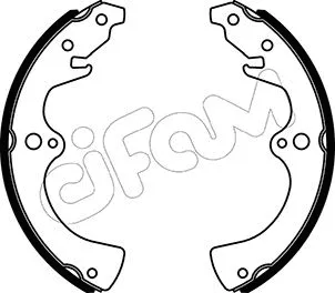 Brake Shoe Set (153-577)