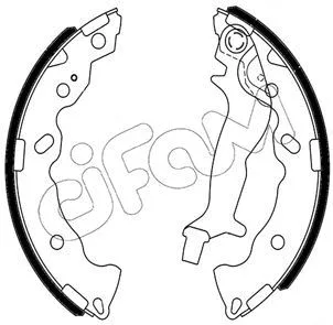 Brake Shoe Set (153-707)