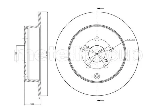 Brake Disc (800-1010C)