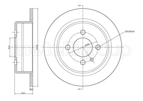 Brake Disc (800-084)