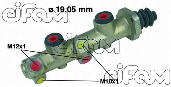 Brake Master Cylinder (202-160)